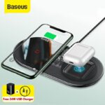 Baseus 20W Sürətli Qi Simsiz enerji ötürücüsü