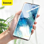 Baseus Brendindən Samsung S20 modellərinə zərbə əleyhinə ultra violet işıqla ya pışdırılan