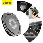 Baseus Finger Ring Phone Holder For iPhone Phone Ring Metal Mobile Phone Holder Support Magnetic Phone Holder Stand Accessories