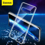 Baseus Brendindən Samsung S10  modellərinə ultra nazik şəffaf arxalıq