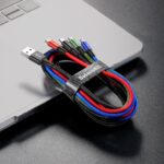 Baseus Rapid Series 4-in 1 Cable (Iphone/Iphone/Micro/Type-C)