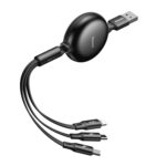 Baseus Little Octopus 3-in 1 Adjustable Cable (Iphone/Micro/Type-C)