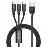Baseus Rapid Series 3-in-1 cable 1.2m For IP+Micro+Type-C